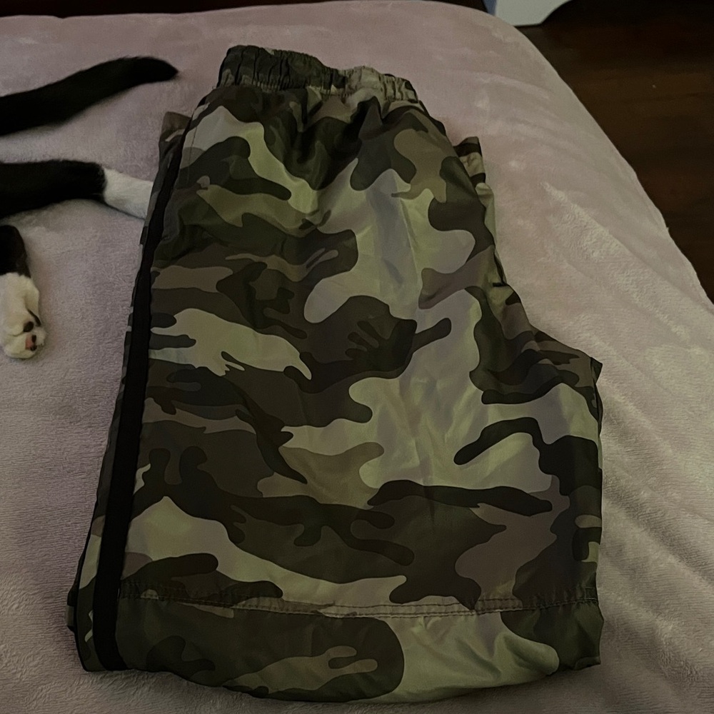STARTER Men's Green Camouflage Joggers